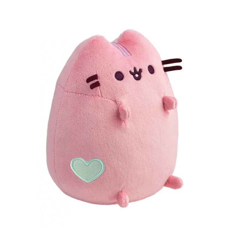 Peluche Pusheen de Pusheen, 18 cm, rosa pastel