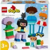 Juguete de construcción LEGO DUPLO 10423 surtido de personas para construir, 71 piezas, a partir de 3 años, figuras de 260 mm de altura