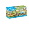 Playmobil 71442 Country: Tractor con remolque y depósito de agua – Cosecha fresca en la granja – Descubre el medio ambiente jugando – Juego de rol imaginativo