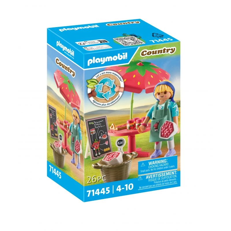 Playmobil Country Puesto de mermelada de fresa casera