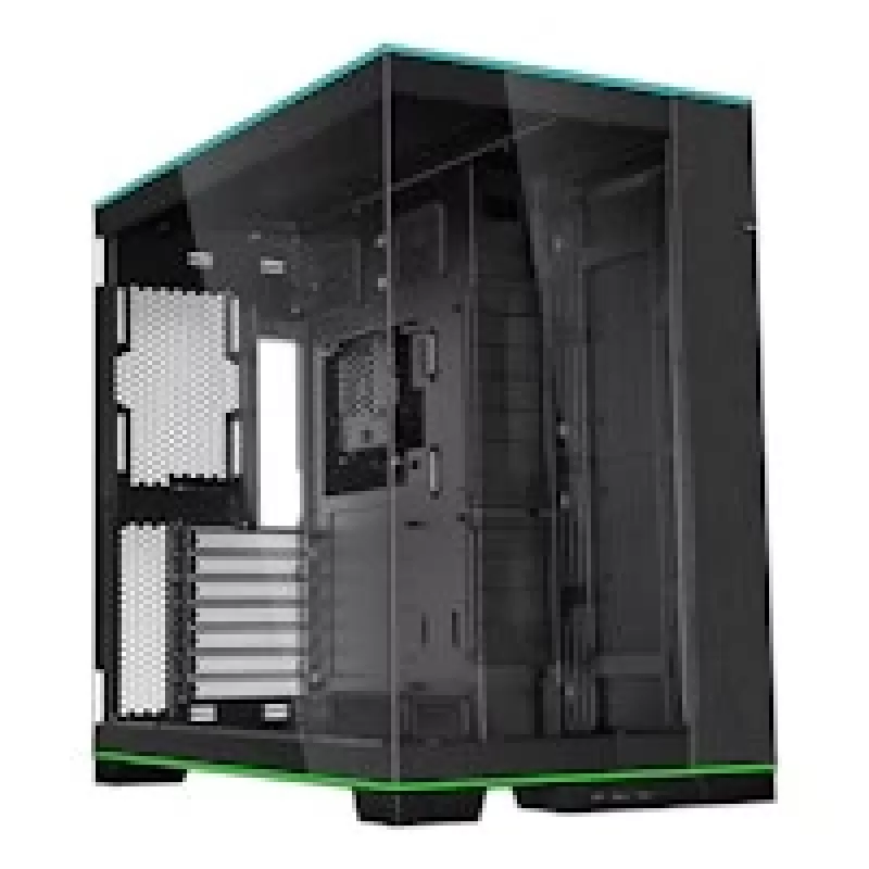 Caja de PC Lian Li O11DERGBX O11D EVO cristal semitorre negra RGB templado