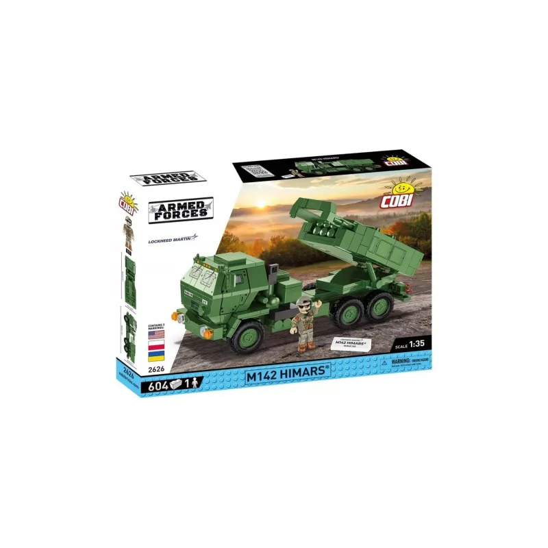 COBI 2626 Armed Forces M142 HIMARS juego de construcción, 604 piezas