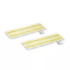 Kärcher Set de bayetas universales para suelo EasyFix Mop, bayetas desechables Blanco, Amarillo