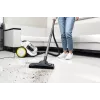 Aspirador de cilindro Karcher VC 3 — aspirador en seco para el hogar, 700 W, 0,9 L sin bolsa, HEPA 13, tubo telescópico, manguera de 1,5 m