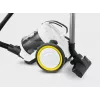 Aspirador de cilindro Karcher VC 3 — aspirador en seco para el hogar, 700 W, 0,9 L sin bolsa, HEPA 13, tubo telescópico, manguera de 1,5 m
