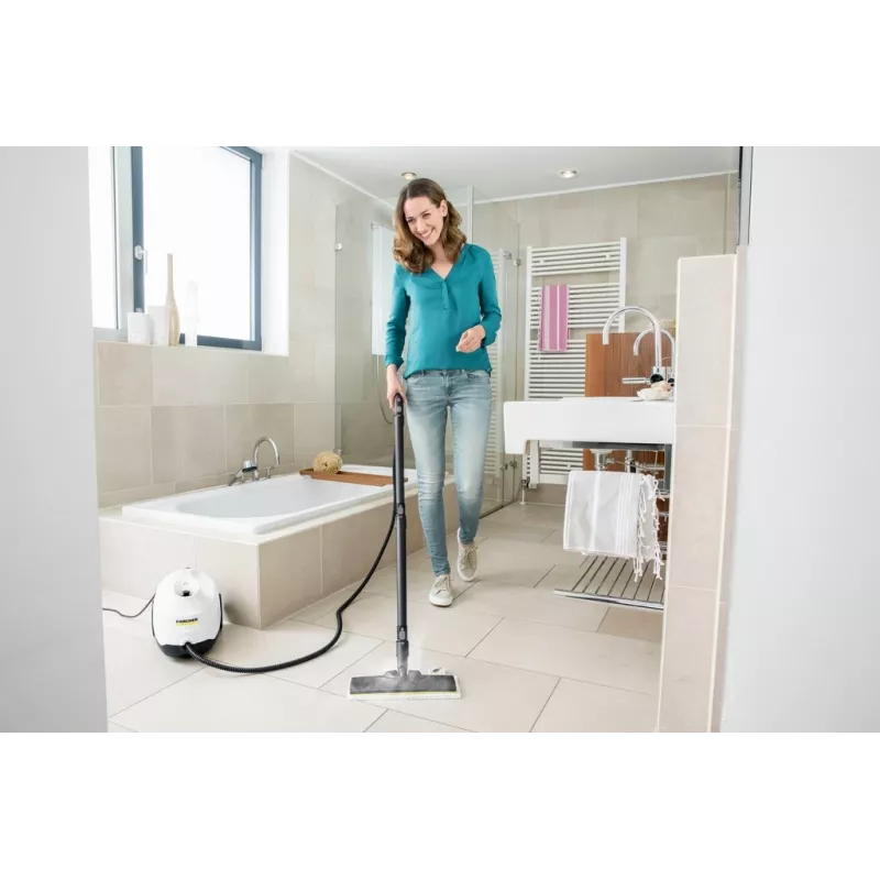 Kärcher SC 3 EasyFix 1.513-650.0 limpiadora de vapor cilíndrica, 1900 W, 3,5 bar, 0,5 l, negro/blanco