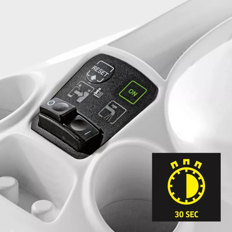 Kärcher SC 3 EasyFix 1.513-650.0 limpiadora de vapor cilíndrica, 1900 W, 3,5 bar, 0,5 l, negro/blanco