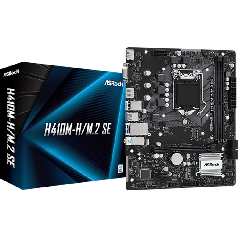 Placa base ASRock H410M-H/M.2 SE Intel H410 LGA 1200 micro ATX