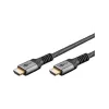 Goobay 65262 Cable HDMI 3 m HDMI Tipo A (estándar) Gris (65262)