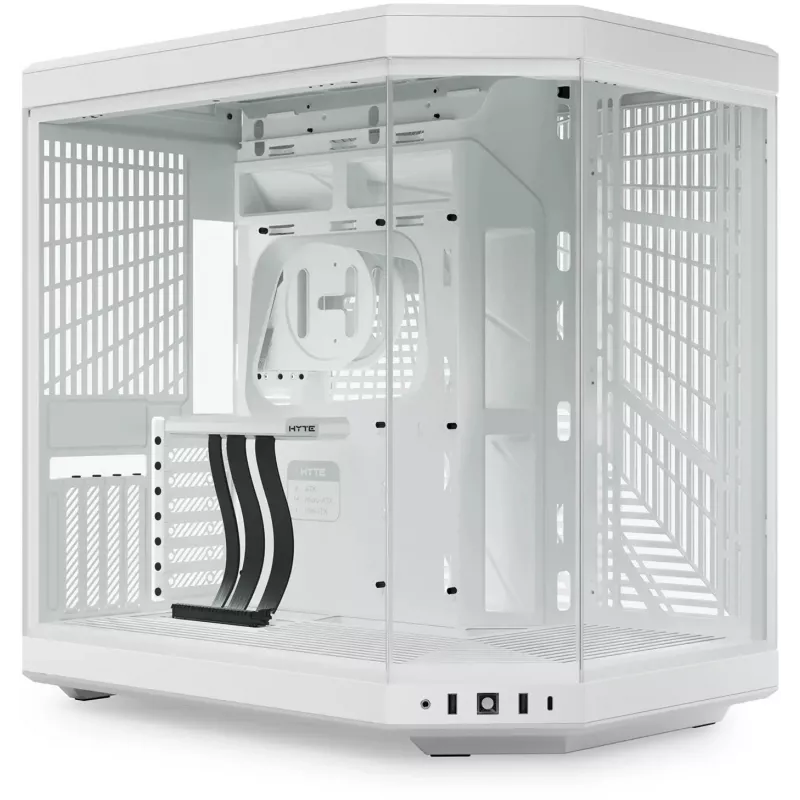 HYTE Y70 CS-HYTE-Y70-WW caja para PC Midi Tower, E-ATX, cristal templado, blanco nieve
