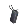 Batería externa 545 NANO 30W 10000mAh con cable USB-C integrado, negro