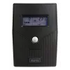 DIGITUS SAI Line-Interactive, 800VA/480W 12V/9Ah X1 batería, 2x toma CEE 7/7, RJ-11, LCD (DN-170064-LCD)
