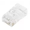 Conector modular RJ45 DIGITUS (8P8C) pass-through, CAT 5e, no apantallado, AWG 26-24, 100 unidades (X-ML-5U-EZ)