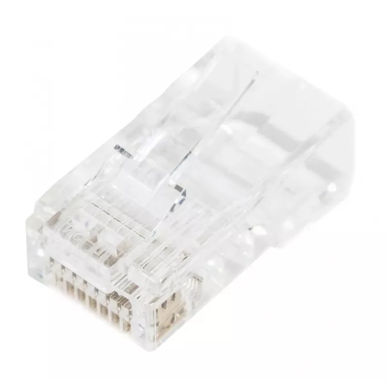 Conector modular RJ45 DIGITUS (8P8C) pass-through, CAT 5e, no apantallado, AWG 26-24, 100 unidades (X-ML-5U-EZ)
