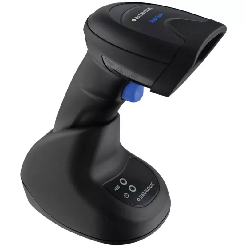 Kit de lector de códigos de barras Datalogic QuickScan QM2500-BK-433K1, 2D, USB/RS-232, 433 MHz