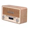 Denver DAB-18LW radio retro DAB+/FM, Bluetooth, aspecto madera clara