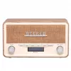 Denver DAB-18LW radio retro DAB+/FM, Bluetooth, aspecto madera clara