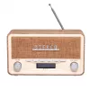 Denver DAB-18LW radio retro DAB+/FM, Bluetooth, aspecto madera clara