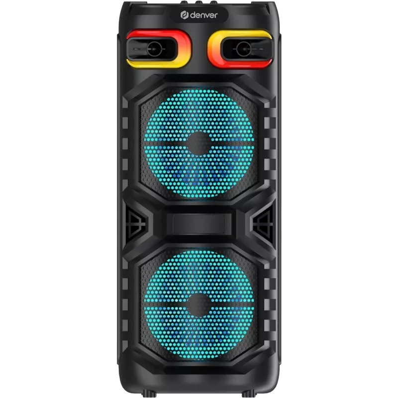 DENVER BPS-355 - sistema de sonido para fiestas - inalámbrico - Bluetooth - 16 vatios - dos vías (111151200160)