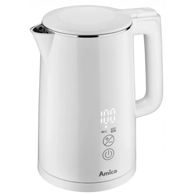 Hervidor eléctrico AMICA 1,5 L 2200 W plata