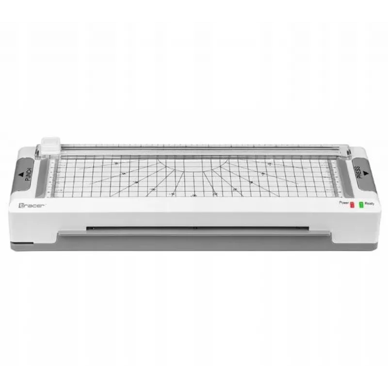 Plastificadora Tracer A4 TRL-7 todo en uno frío/caliente, blanco