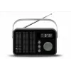 Radio Eltra Modelo 261 con sintonización digital PLL, negro