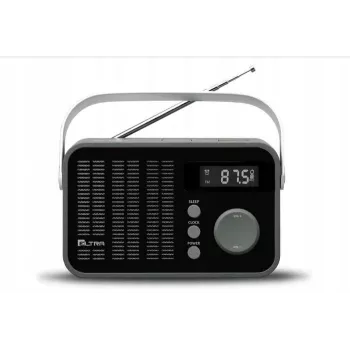 Radio Eltra Modelo 261 con sintonización digital PLL, negro