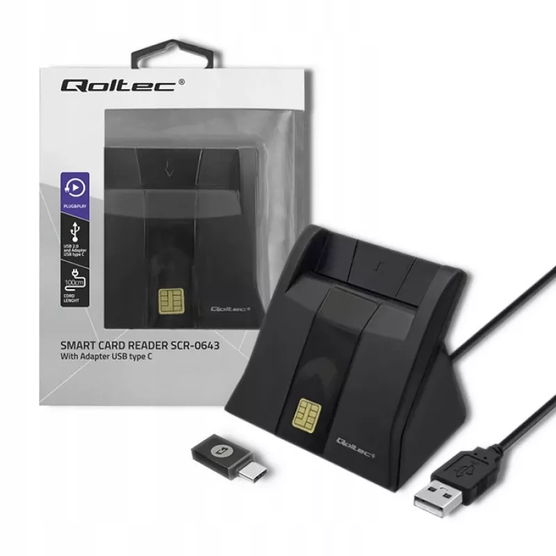 Lector RFID Qoltec 50643