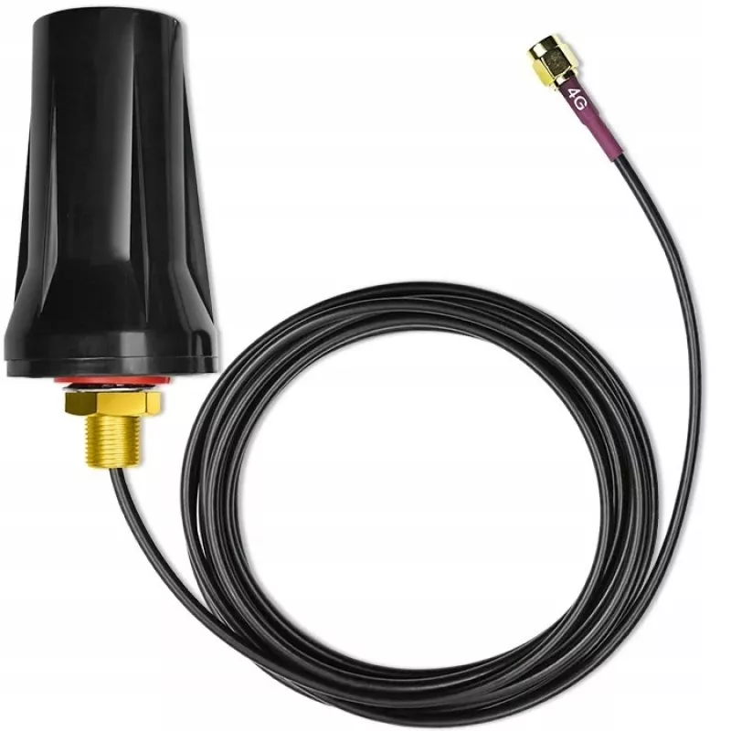 Antena dual 4G LTE omnidireccional 7dBi, exterior