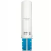 Antena exterior omnidireccional 4G LTE QOLTEC 57044, 5 dBi, 600–2700 MHz, 50 W, 50 Ω, carcasa de cobre blanca
