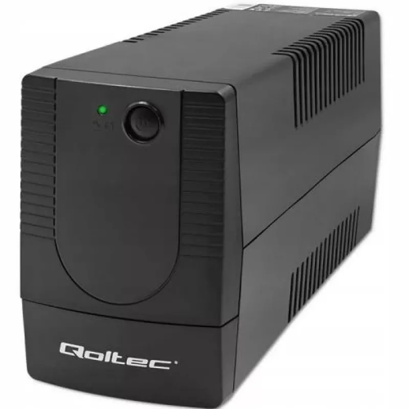 Qoltec 53774 SAI (sistema de alimentación ininterrumpida) line-interactive 1 kVA 600 W 1 salida AC