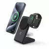 Cargador de interior Crong CRG-MSPS-BLK Smartwatch Negro Lightning USB Inalámbrico