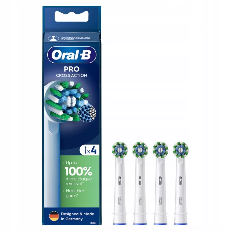 Cabezales de recambio Oral-B Pro CrossAction, 4 uds.