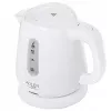 Hervidor de agua Adler AD 1373 – capacidad 1 L, 850 W, blanco, base 360°, polipropileno