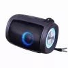 DEFENDER Enjoy S200 65200 altavoz Bluetooth portátil, TWS, 5 W, luz LED, FM, microSD, batería de 10 h, negro