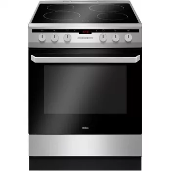 Cocina Amica 618CE3.333HTaQ (Xx), cocina eléctrica, vitrocerámica, 60 cm