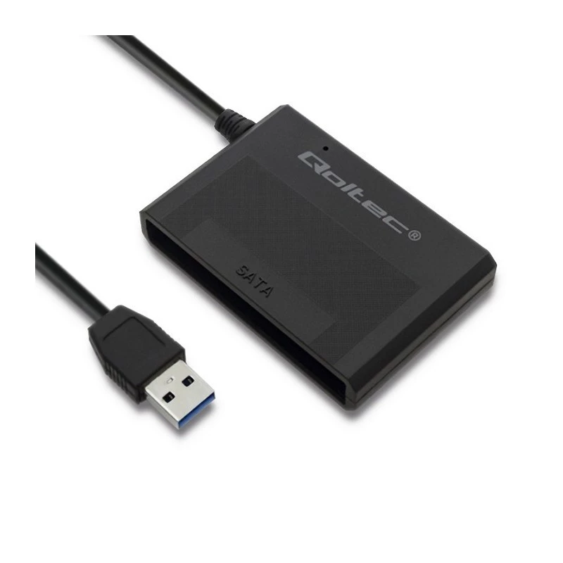 Adaptador de disco duro Qoltec USB 3.0 HDD/SSD