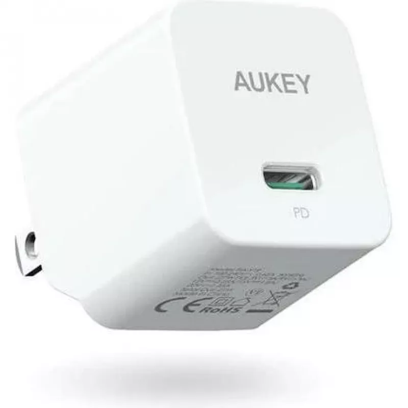Minicargador de red PA-Y20S blanco 1xUSB-C 20W PD Power Delivery