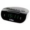 Radio con reloj/alarma LED, Eltra, 127x53x98 mm, gris/blanco