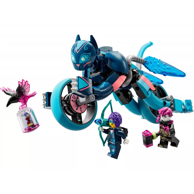 LEGO DREAMZzz Moto Gato de Zoey, juguete de construcción 71479