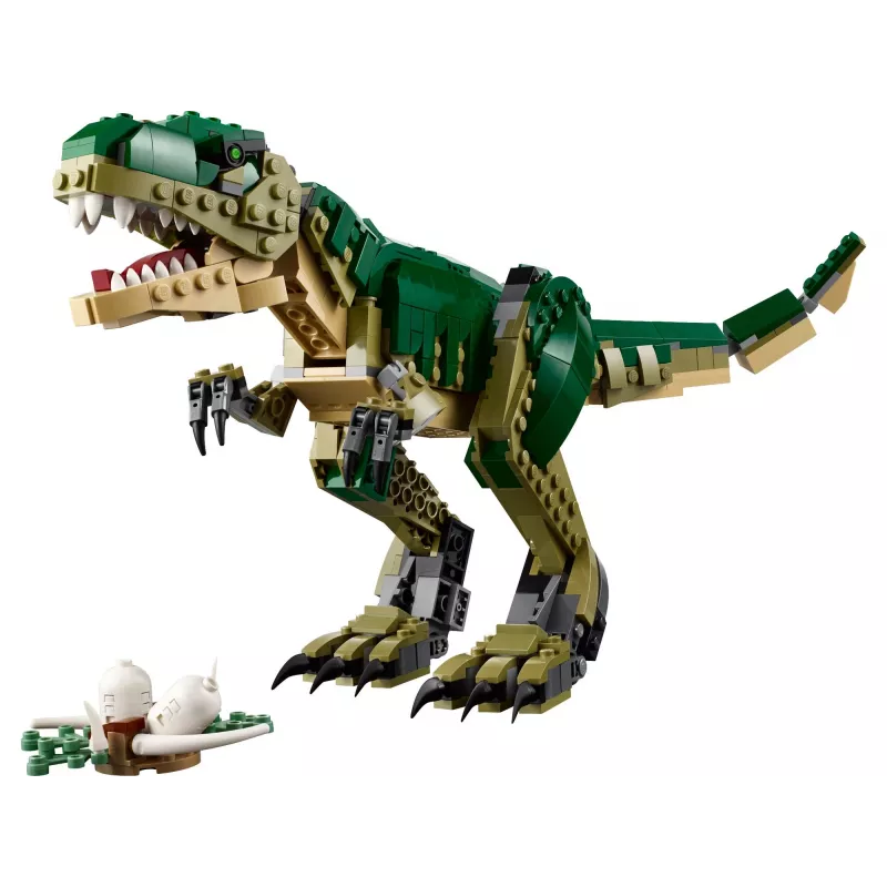 Juguete de construcción LEGO Creator 3 en 1 T.Rex, set de construcción, 626 piezas, 150 mm de altura, edad 9+