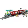 LEGO City Tranvía y Estación, set de construcción de juego de rol para niños con tranvía de juguete, regalo para niños y niñas a partir de 7 años que aman los vehículos