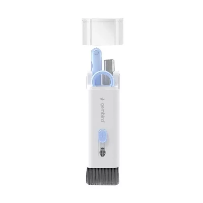 Gembird Kit de limpieza universal portátil 7 en 1 - blanco