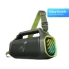 Boom 2 Plus | Potente altavoz Bluetooth con bajos para exteriores verde aventura