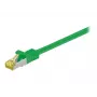 Cable bruto Wentronic RJ-45 Cat.7 0,25 m - RJ-45 - RJ-45 - macho/macho - dorado - cable bruto Cat.7 - S/FTP (S-STP) (91568)