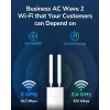 Punto de acceso Cudy AP1300 Outdoor — Doble banda 2,4/5 GHz, 300/867 Mbit/s, IP65, PoE, 2 antenas externas RP‑SMA