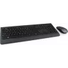 Lenovo 4X30H56829 teclado y ratón universal RF inalámbrico QWERTY US inglés negro