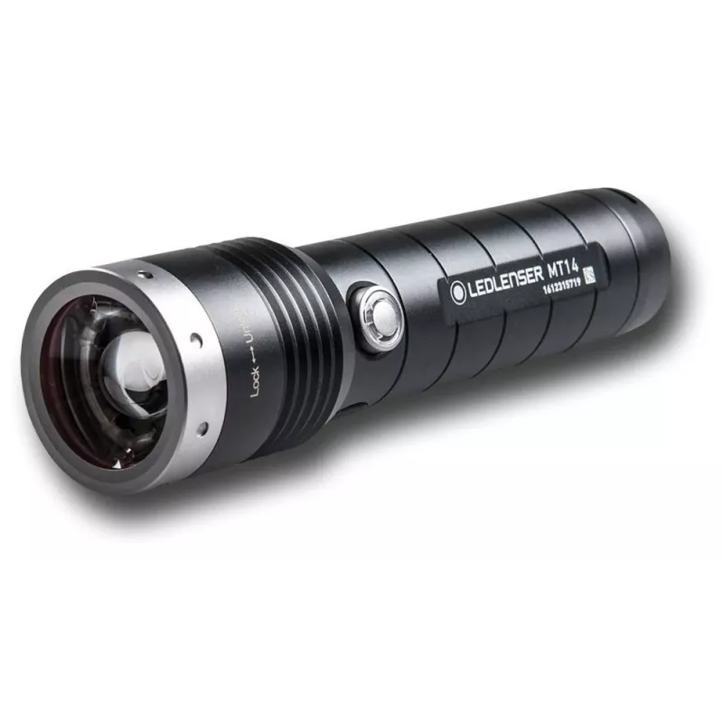 Linterna de mano Led Lenser MT14 Negra,Plateada