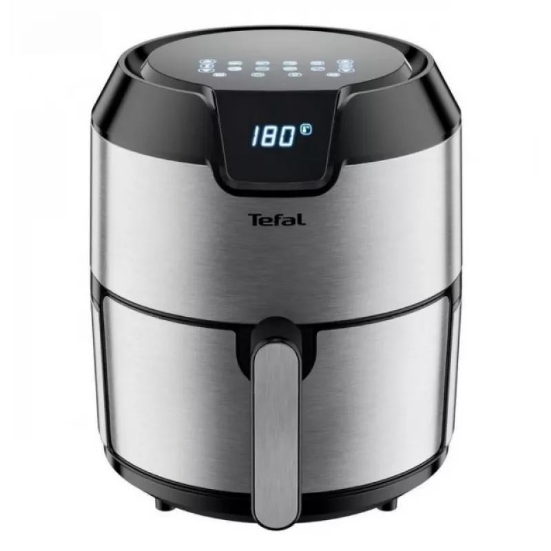 Freidora de aire Tefal Easy Fry EY401D Single 4,2 L Independiente 1500 W Negra, Acero inoxidable