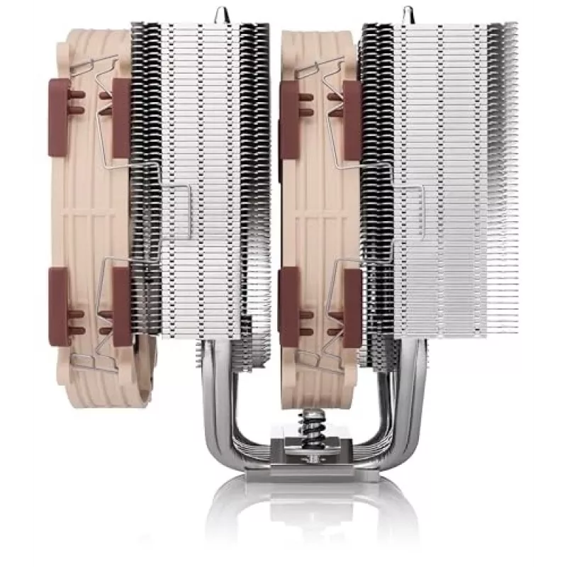 Noctua NH-D15 G2 HBC disipador de aire para CPU de doble torre, 2× ventiladores PWM de 140 mm, 1250–1500 rpm, base de cobre y heatpipes con aletas de aluminio, AM5/AM4/LGA1851/LGA1700